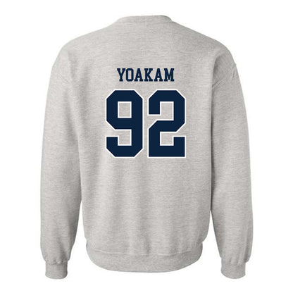 Notre Dame - NCAA Football : Zachary Yoakam - Classic Shersey Crewneck Sweatshirt-1