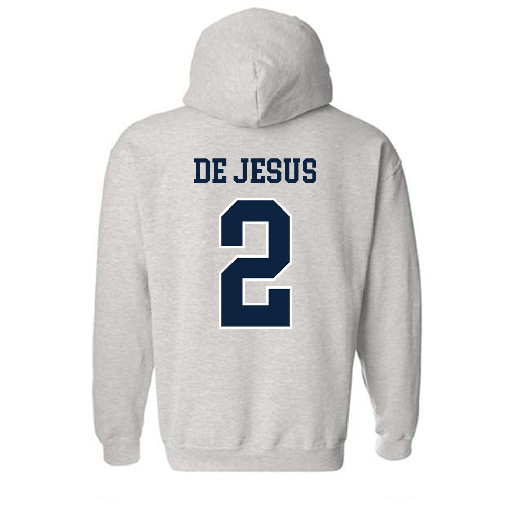 Notre Dame - NCAA Women's Basketball : Vanessa de Jesus - Classic Shersey Hooded Sweatshirt-1