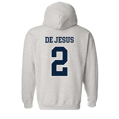 Notre Dame - NCAA Women's Basketball : Vanessa de Jesus - Classic Shersey Hooded Sweatshirt-1