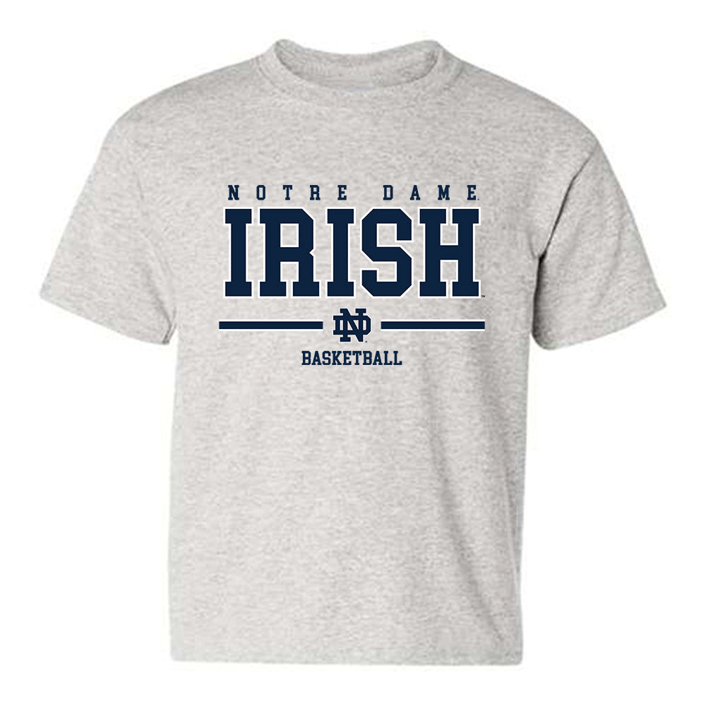 Notre Dame - NCAA Men's Basketball : Jacob Burow - Classic Shersey Youth T-Shirt-0