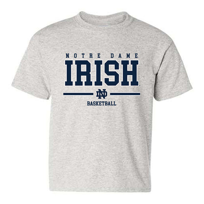 Notre Dame - NCAA Men's Basketball : Jacob Burow - Classic Shersey Youth T-Shirt-0
