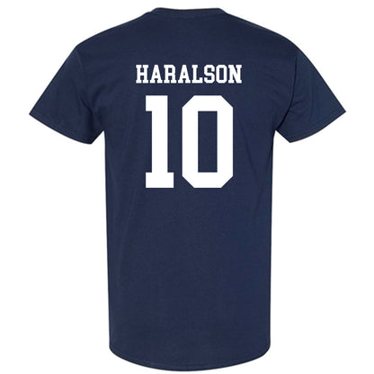 Notre Dame - NCAA Men's Basketball : Jalen Haralson - Classic Shersey T-Shirt-1