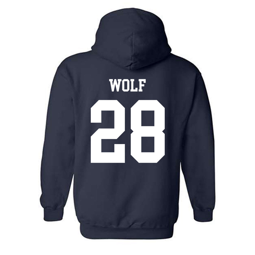 Notre Dame - NCAA Baseball : Rhys Wolf - Classic Shersey Hooded Sweatshirt-1
