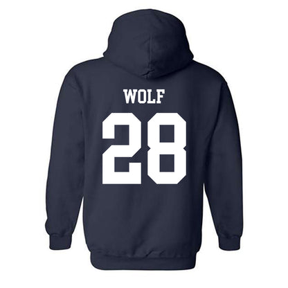 Notre Dame - NCAA Baseball : Rhys Wolf - Classic Shersey Hooded Sweatshirt-1