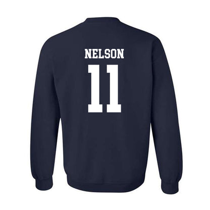 Notre Dame - NCAA Men's Ice Hockey : Danny Nelson - Classic Shersey Crewneck Sweatshirt-1