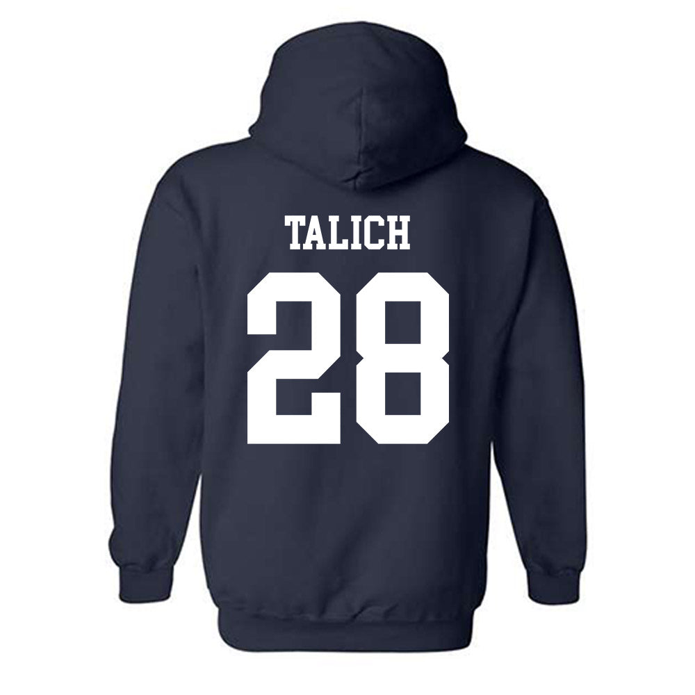 Notre Dame - NCAA Football : Luke Talich - Classic Shersey Hooded Sweatshirt-1