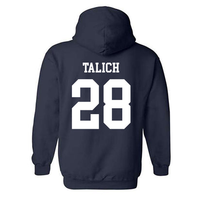 Notre Dame - NCAA Football : Luke Talich - Classic Shersey Hooded Sweatshirt-1