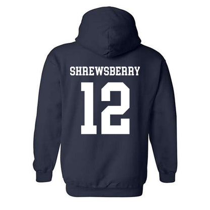 Notre Dame - NCAA Men's Basketball : Nick Shrewsberry - Classic Shersey Hooded Sweatshirt-1