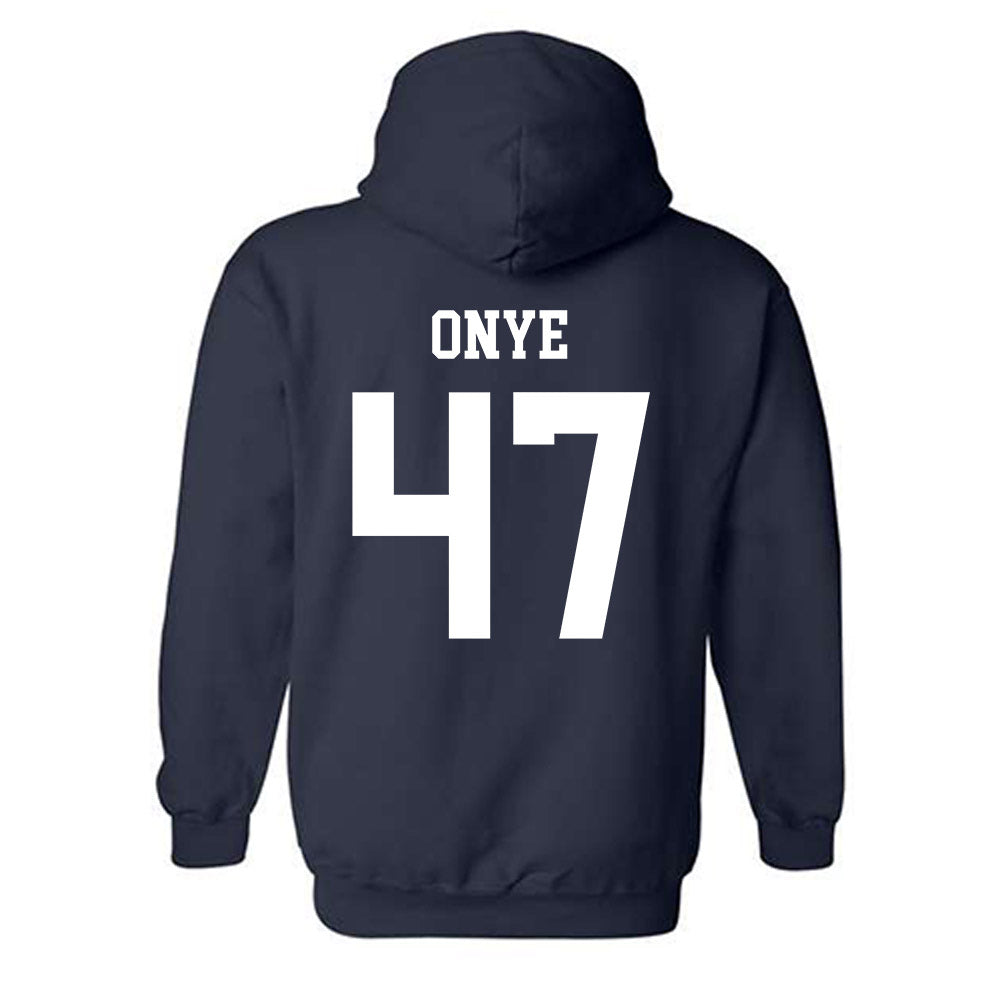 Notre Dame - NCAA Football : Jason Onye - Classic Shersey Hooded Sweatshirt-1