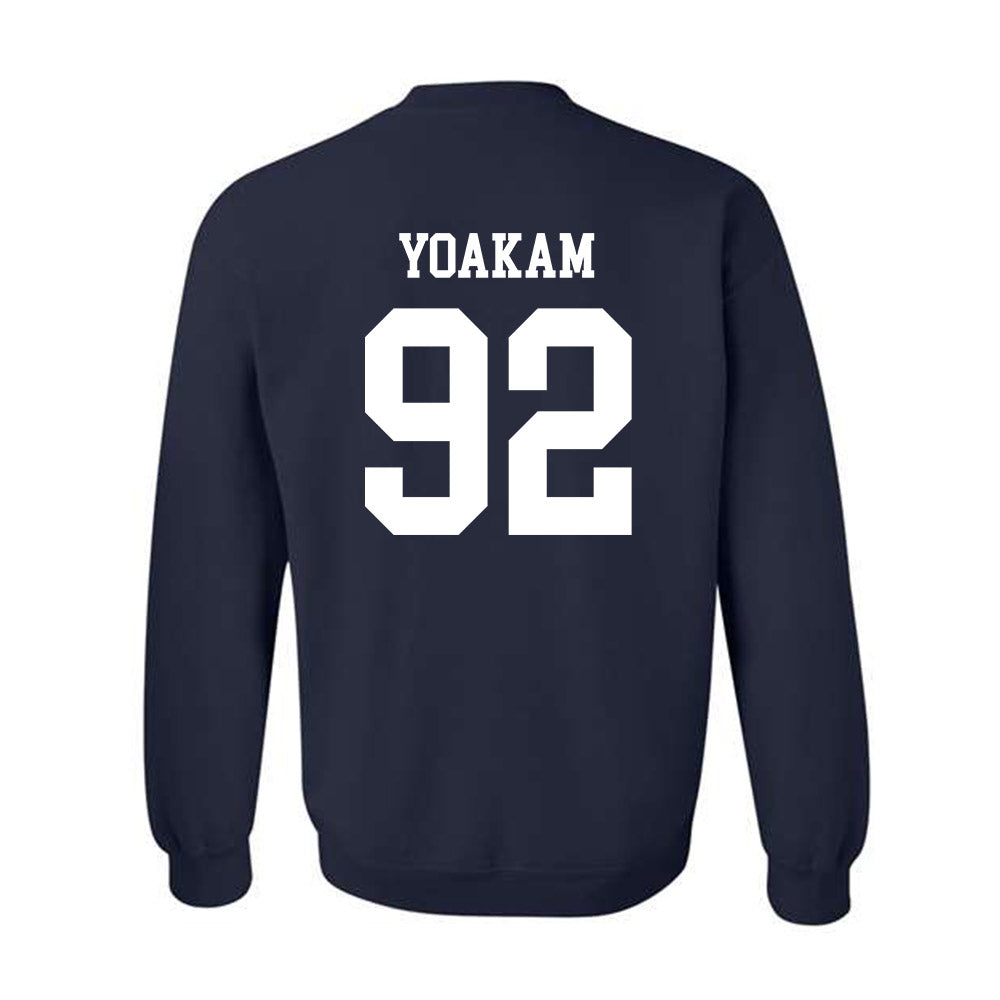 Notre Dame - NCAA Football : Zachary Yoakam - Classic Shersey Crewneck Sweatshirt-1
