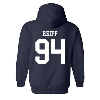 Notre Dame - NCAA Football : Joe Reiff - Classic Shersey Hooded Sweatshirt-1