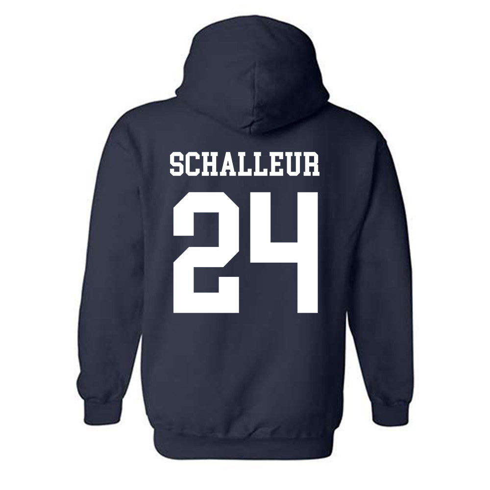 Notre Dame - NCAA Women's Lacrosse : Bailey Schalleur - Classic Shersey Hooded Sweatshirt-1