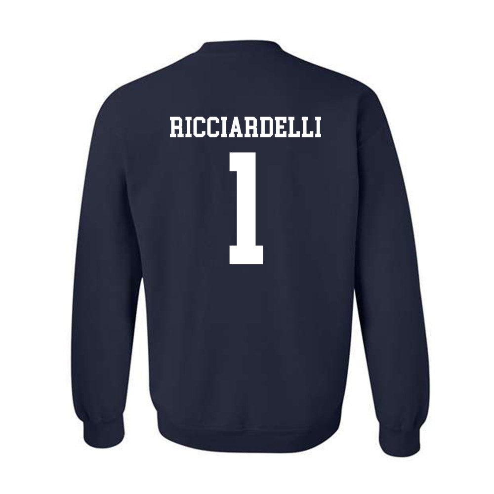 Notre Dame - NCAA Men's Lacrosse : Thomas Ricciardelli - Classic Shersey Crewneck Sweatshirt-1