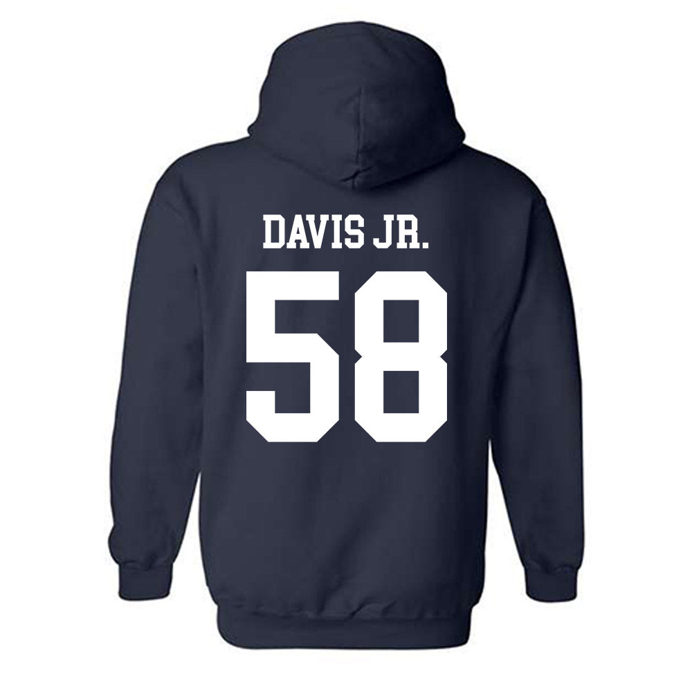 Notre Dame - NCAA Football : Thomas Davis Jr. - Classic Shersey Hooded Sweatshirt-1