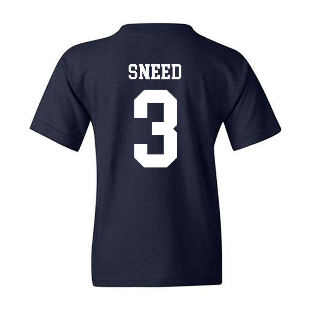 Notre Dame - NCAA Football : Jaylen Sneed - Classic Shersey Youth T-Shirt-1