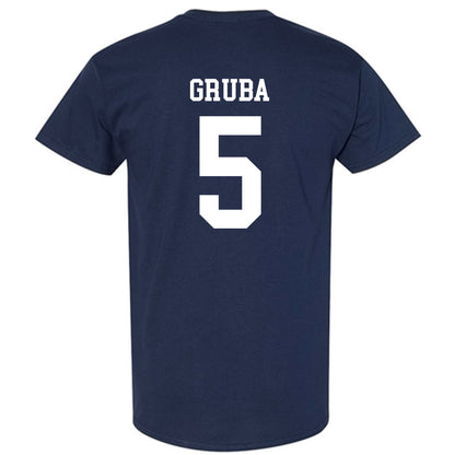 Notre Dame - NCAA Men's Ice Hockey : Leo Gruba - Classic Shersey T-Shirt-1