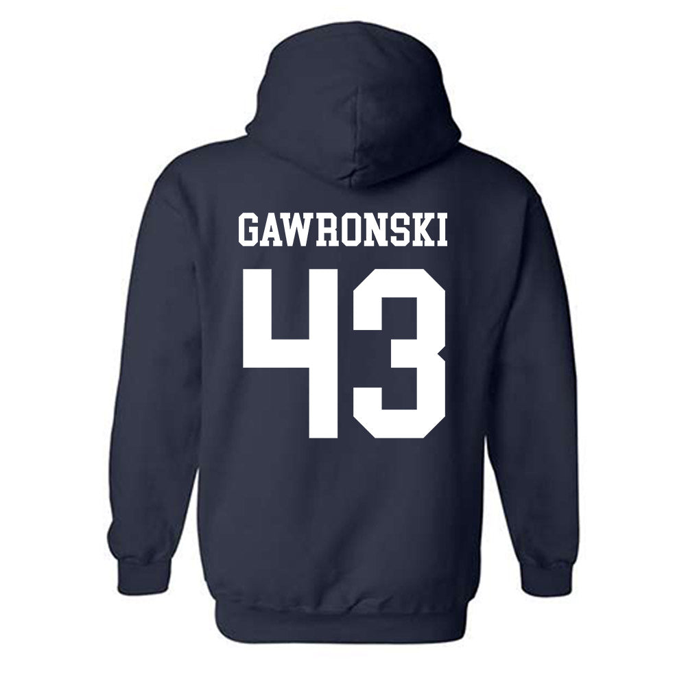 Notre Dame - NCAA Women's Lacrosse : Avery Gawronski - Classic Shersey Hooded Sweatshirt-1