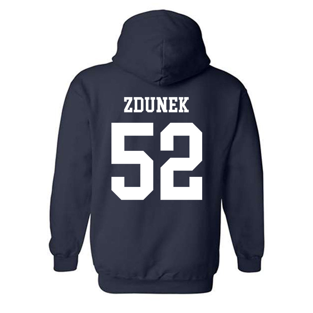 Notre Dame - NCAA Baseball : Eric Zdunek - Classic Shersey Hooded Sweatshirt-1