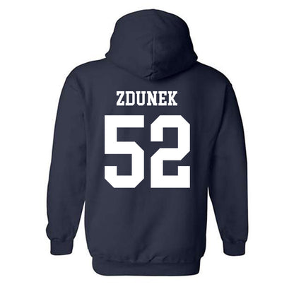 Notre Dame - NCAA Baseball : Eric Zdunek - Classic Shersey Hooded Sweatshirt-1