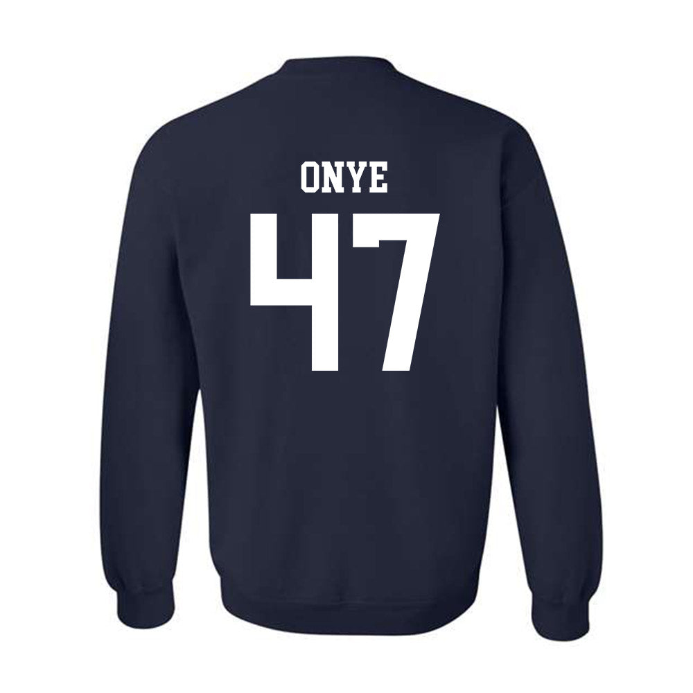 Notre Dame - NCAA Football : Jason Onye - Classic Shersey Crewneck Sweatshirt-1