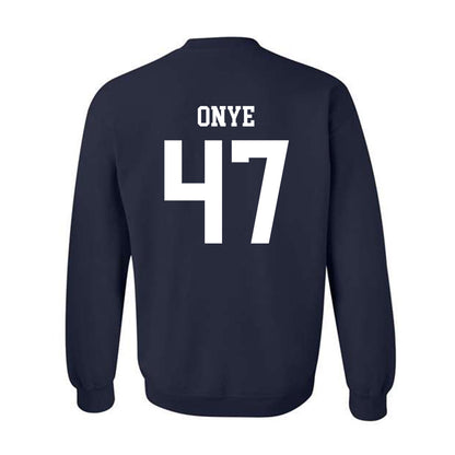 Notre Dame - NCAA Football : Jason Onye - Classic Shersey Crewneck Sweatshirt-1