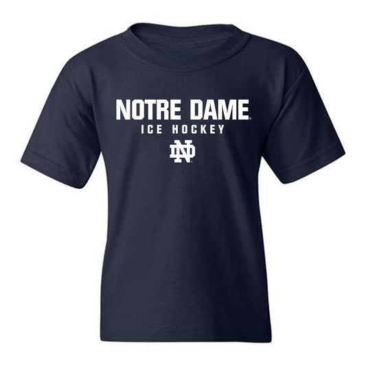 Notre Dame - NCAA Men's Ice Hockey : Paul Fischer - Classic Shersey Youth T-Shirt