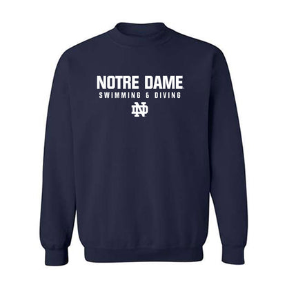 Notre Dame - NCAA Women's Swimming & Diving : Camryn Tilger - Classic Shersey Crewneck Sweatshirt-0