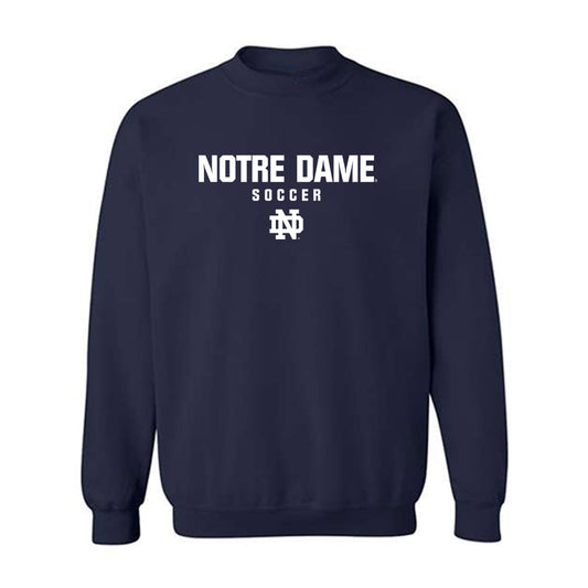 Notre Dame - NCAA Men's Soccer : Maverick McCoy - Classic Shersey Crewneck Sweatshirt-0