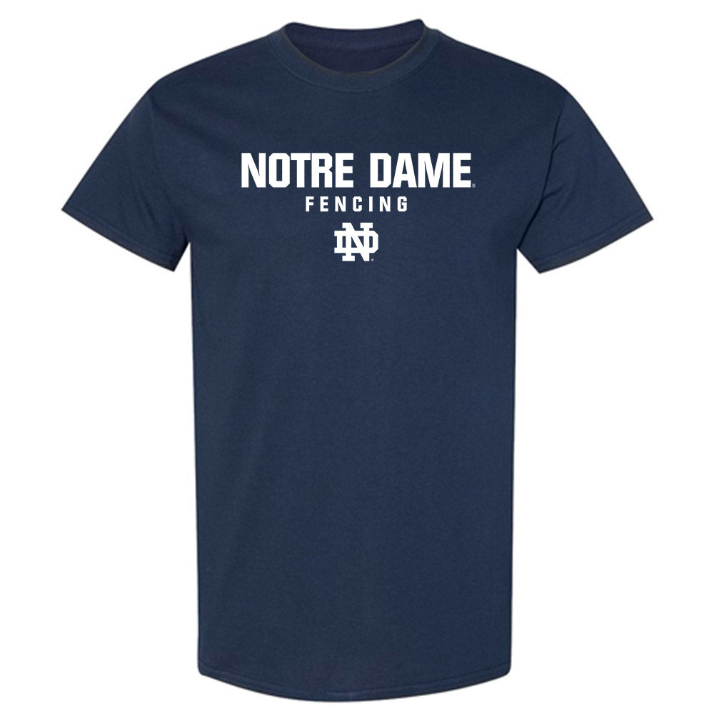 Notre Dame - NCAA Men's Fencing : Grant Dodrill - Classic Shersey T-Shirt-0