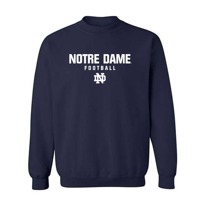Notre Dame - NCAA Football : Tyler Merrill - Classic Shersey Crewneck Sweatshirt-0