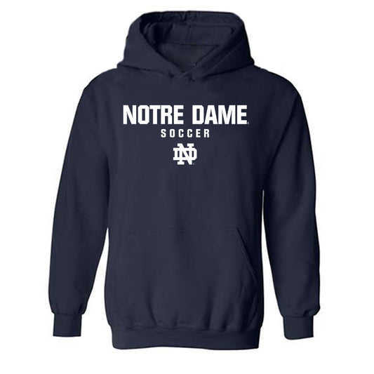 Notre Dame - NCAA Men's Soccer : Maverick McCoy - Classic Shersey Hooded Sweatshirt-0