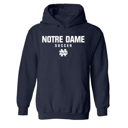 Notre Dame - NCAA Men's Soccer : Vlad Walent - Classic Shersey Hooded Sweatshirt-0