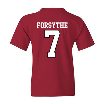 Oklahoma - NCAA Men's Basketball : Dayton Forsythe - Classic Shersey Youth T-Shirt-1
