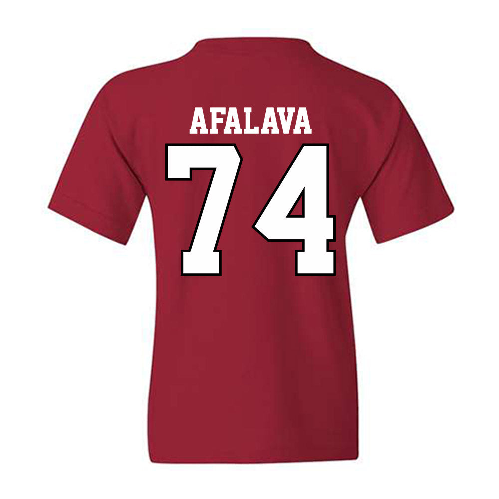 Oklahoma - NCAA Football : Darius Afalava - Classic Shersey Youth T-Shirt-1