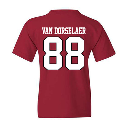 Oklahoma - NCAA Football : Jack Van Dorselaer - Classic Shersey Youth T-Shirt-1