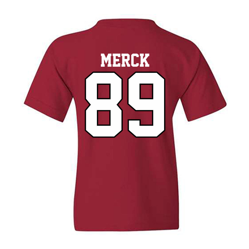 Oklahoma - NCAA Football : Eli Merck - Classic Shersey Youth T-Shirt-1