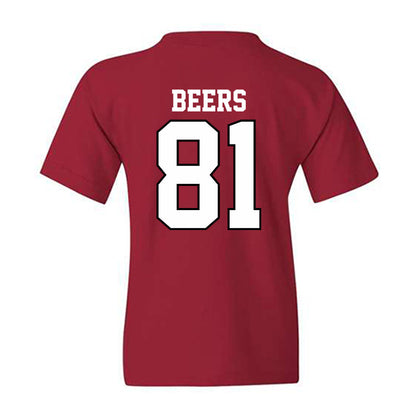 Oklahoma - NCAA Football : Rocky Beers - Classic Shersey Youth T-Shirt-1