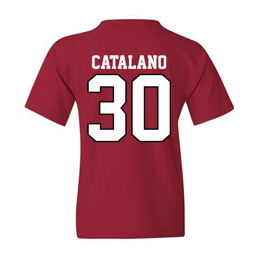 Oklahoma - NCAA Baseball : Michael Catalano - Classic Shersey Youth T-Shirt-1