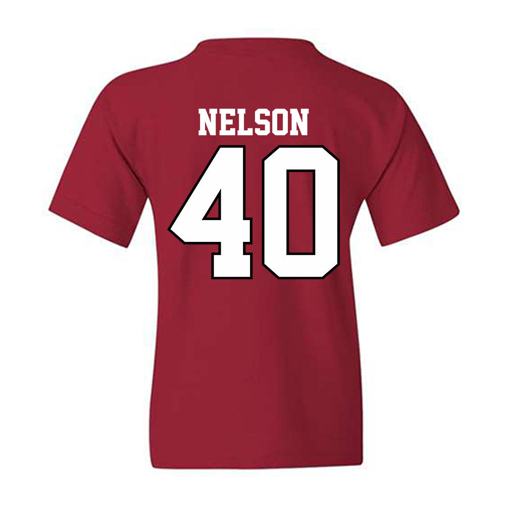 Oklahoma - NCAA Football : Matthew Nelson - Classic Shersey Youth T-Shirt-1