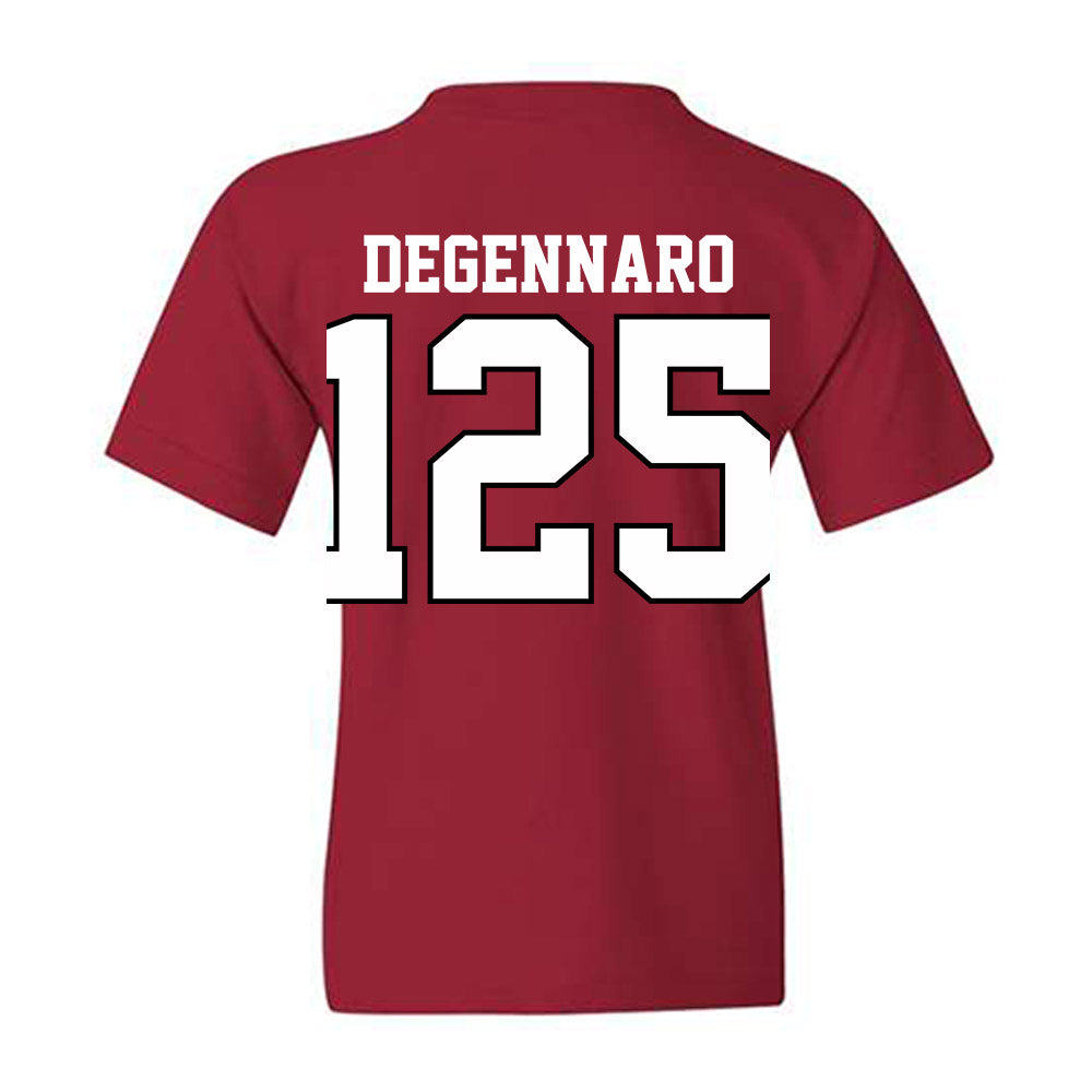 Oklahoma - NCAA Wrestling : Sebastian Degennaro - Classic Shersey Youth T-Shirt-1