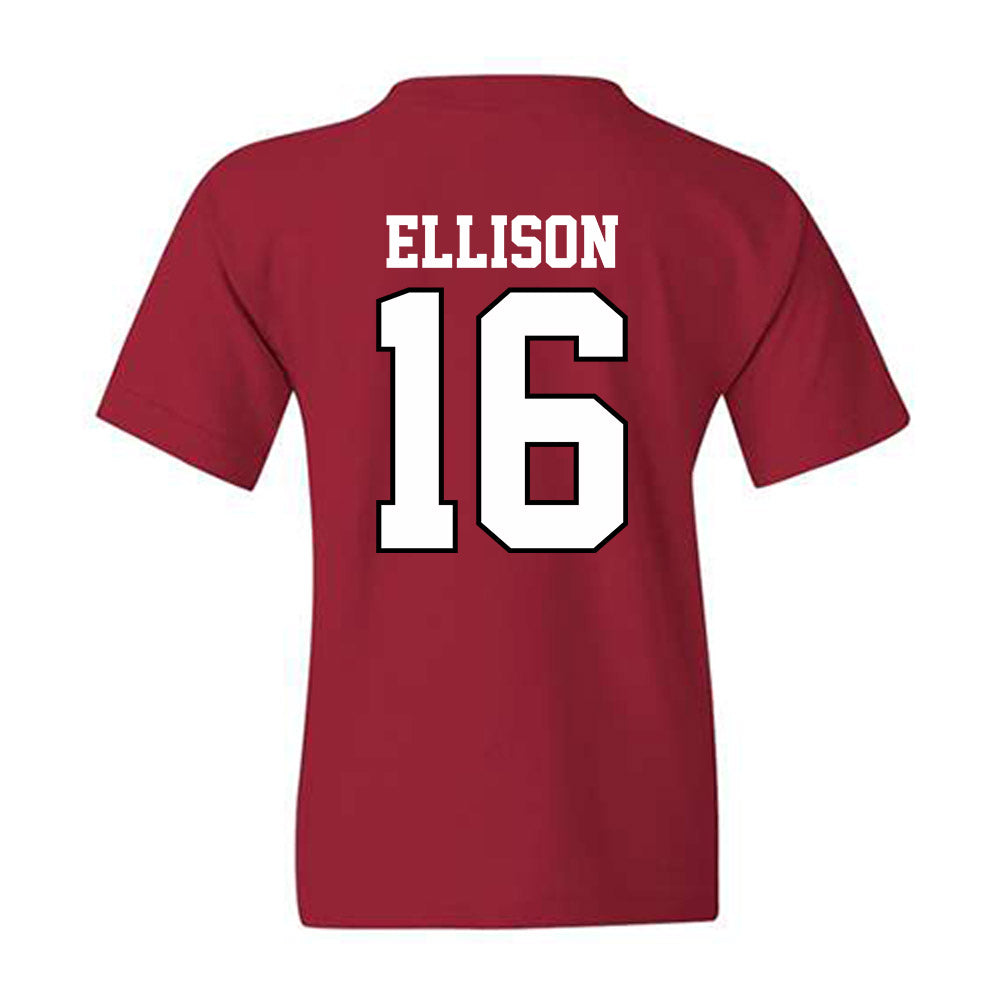 Oklahoma - NCAA Women's Soccer : Ariana Ellison - Classic Shersey Youth T-Shirt-1