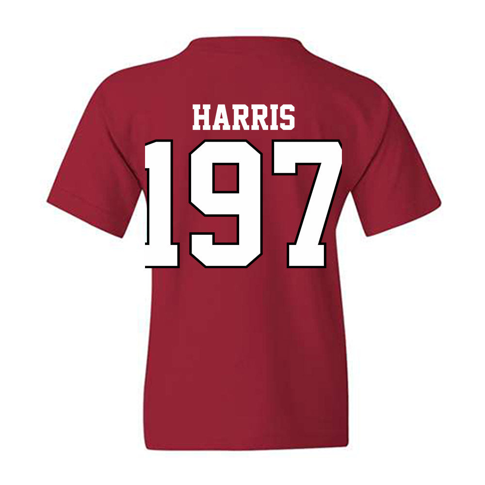 Oklahoma - NCAA Wrestling : Anthony Harris - Classic Shersey Youth T-Shirt-1