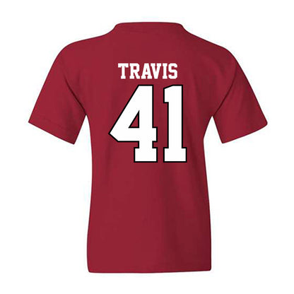 Oklahoma - NCAA Football : Barrett Travis - Classic Shersey Youth T-Shirt-1