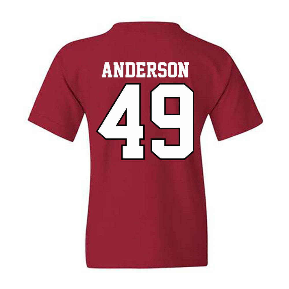 Oklahoma - NCAA Football : Ben Anderson - Classic Shersey Youth T-Shirt-1