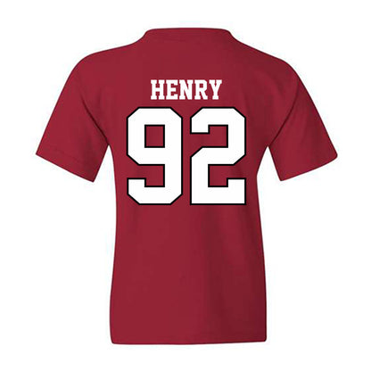 Oklahoma - NCAA Football : Jacob Henry - Classic Shersey Youth T-Shirt-1