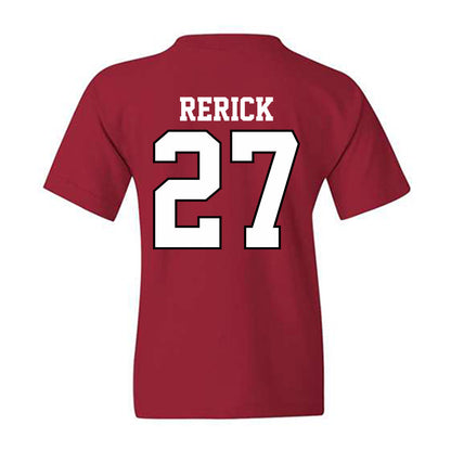 Oklahoma - NCAA Baseball : Drew Rerick - Classic Shersey Youth T-Shirt-1