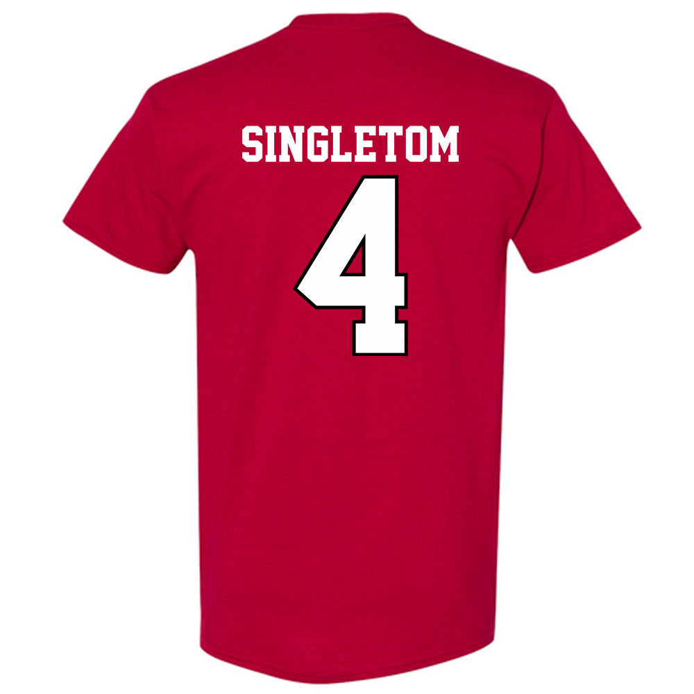 Oklahoma - NCAA Women's Volleyball : Kinsley Singleton - Classic Shersey T-Shirt-1