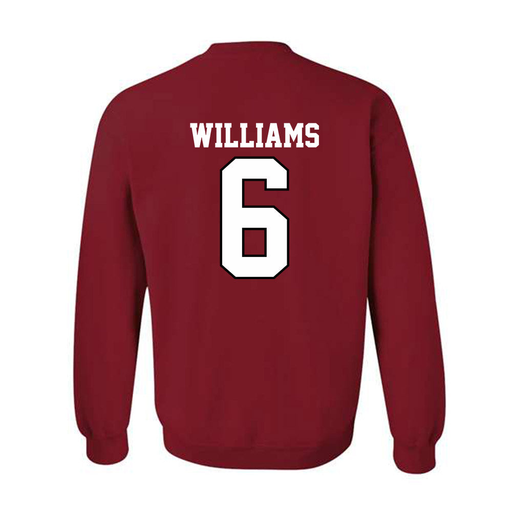 Oklahoma - NCAA Women's Basketball : Sahara Williams - Classic Shersey Crewneck Sweatshirt-1