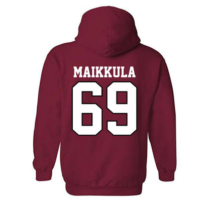 Oklahoma - NCAA Football : Jake Maikkula - Classic Shersey Hooded Sweatshirt-1