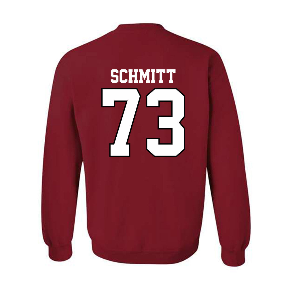 Oklahoma - NCAA Football : Deacon Schmitt - Classic Shersey Crewneck Sweatshirt-1